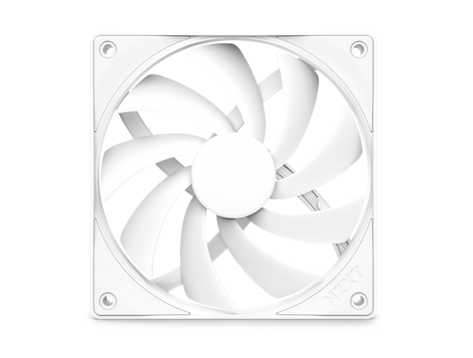 NZXT FQ Leiser Airflow-Fans in weiß