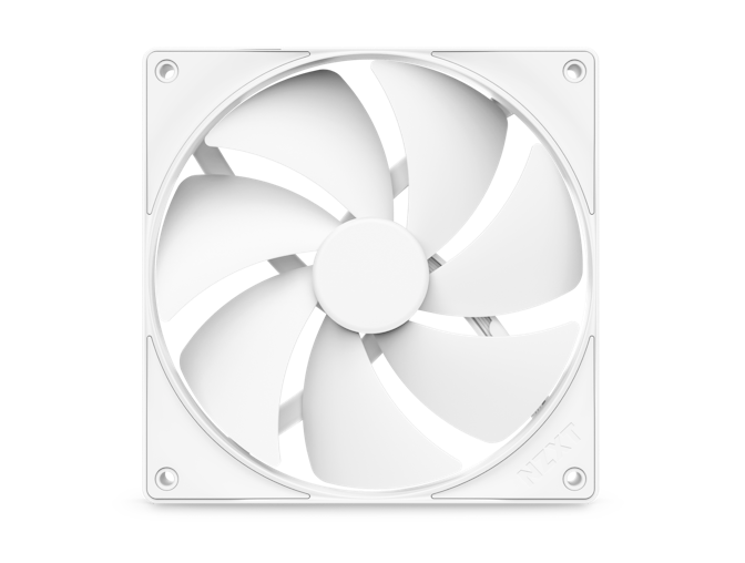 NZXT FP Static Pressure Fans in weiß